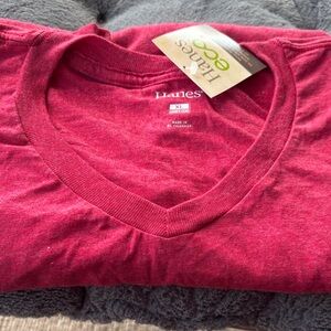 Hanes EcoSmart Red Tee